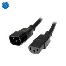 Customized IEC320 C13 to C14 Extension Cord